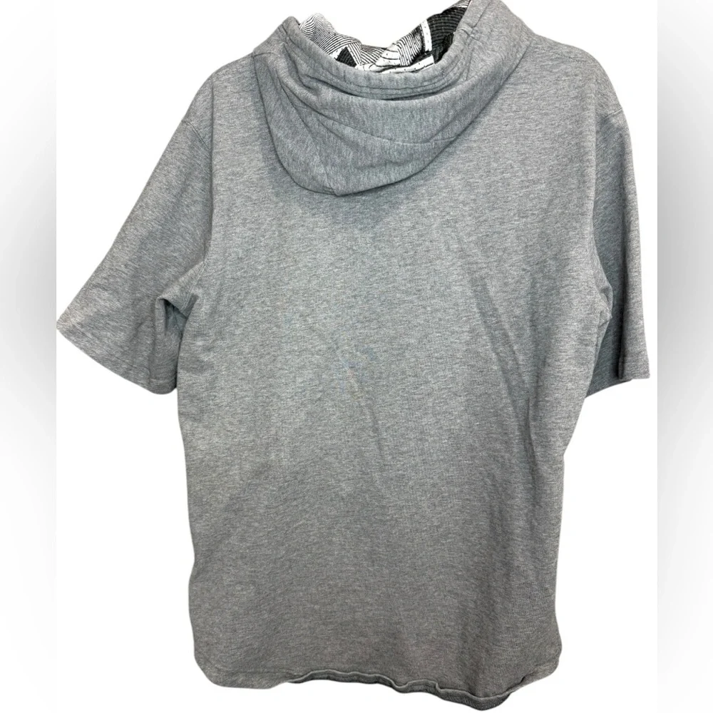 Nike Mens Logo Sweatshirt,Carbon‎ Heather,Size large
